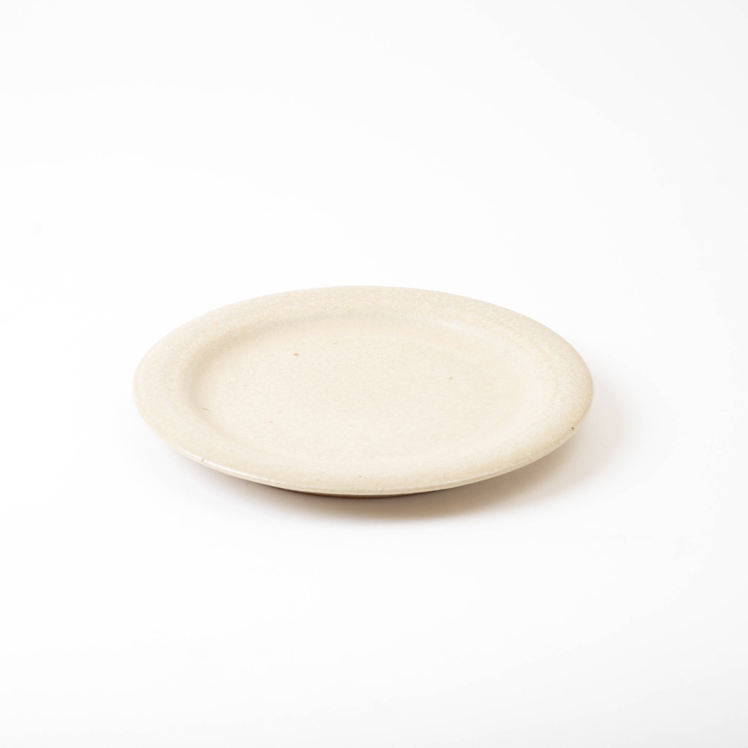 Handcrafted Shigaraki Rim Plate M inNatural, , – TEIBAN WARE, made in Japan