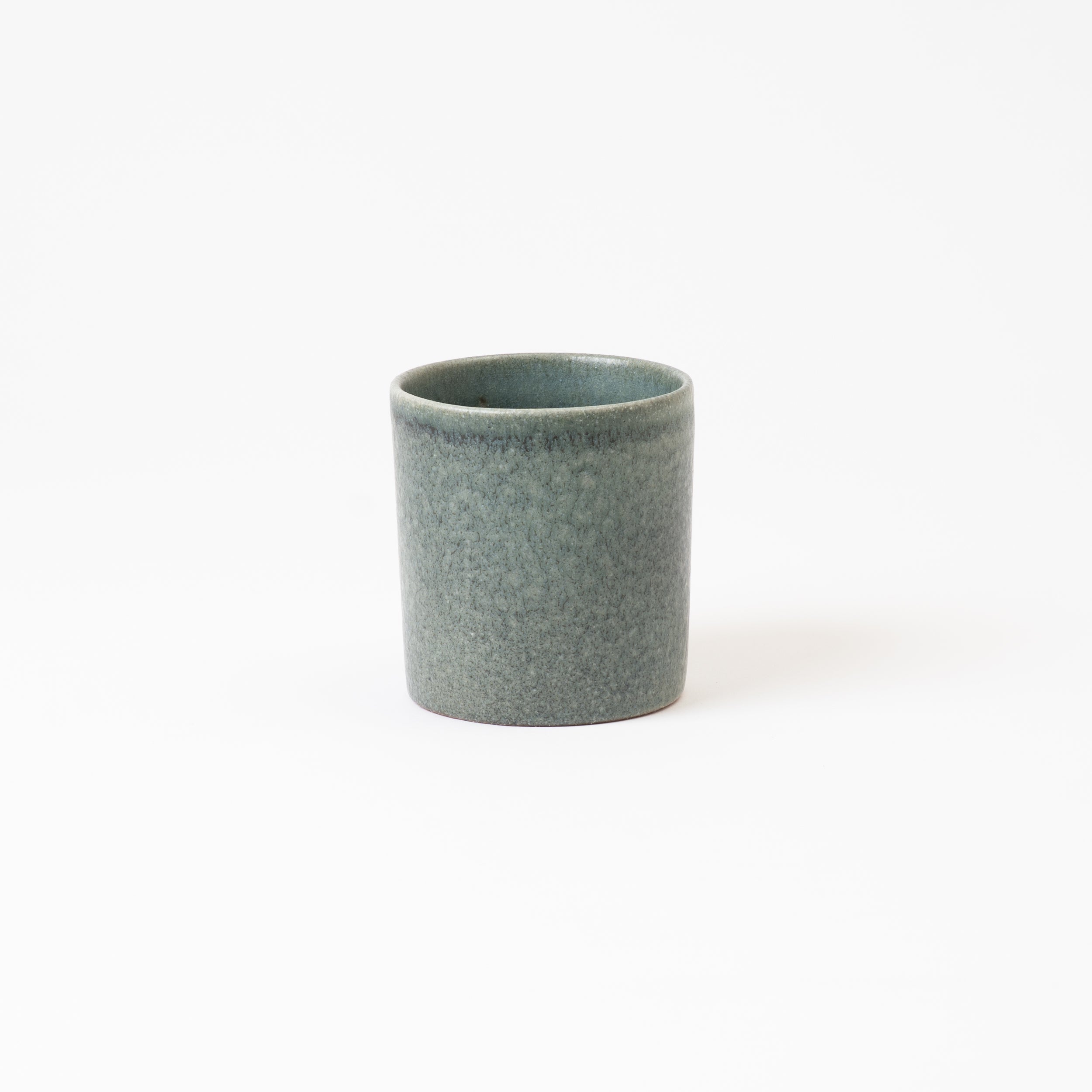 Handcrafted Shigaraki Rocks Glass inCeladon, , – TEIBAN WARE, made in Japan