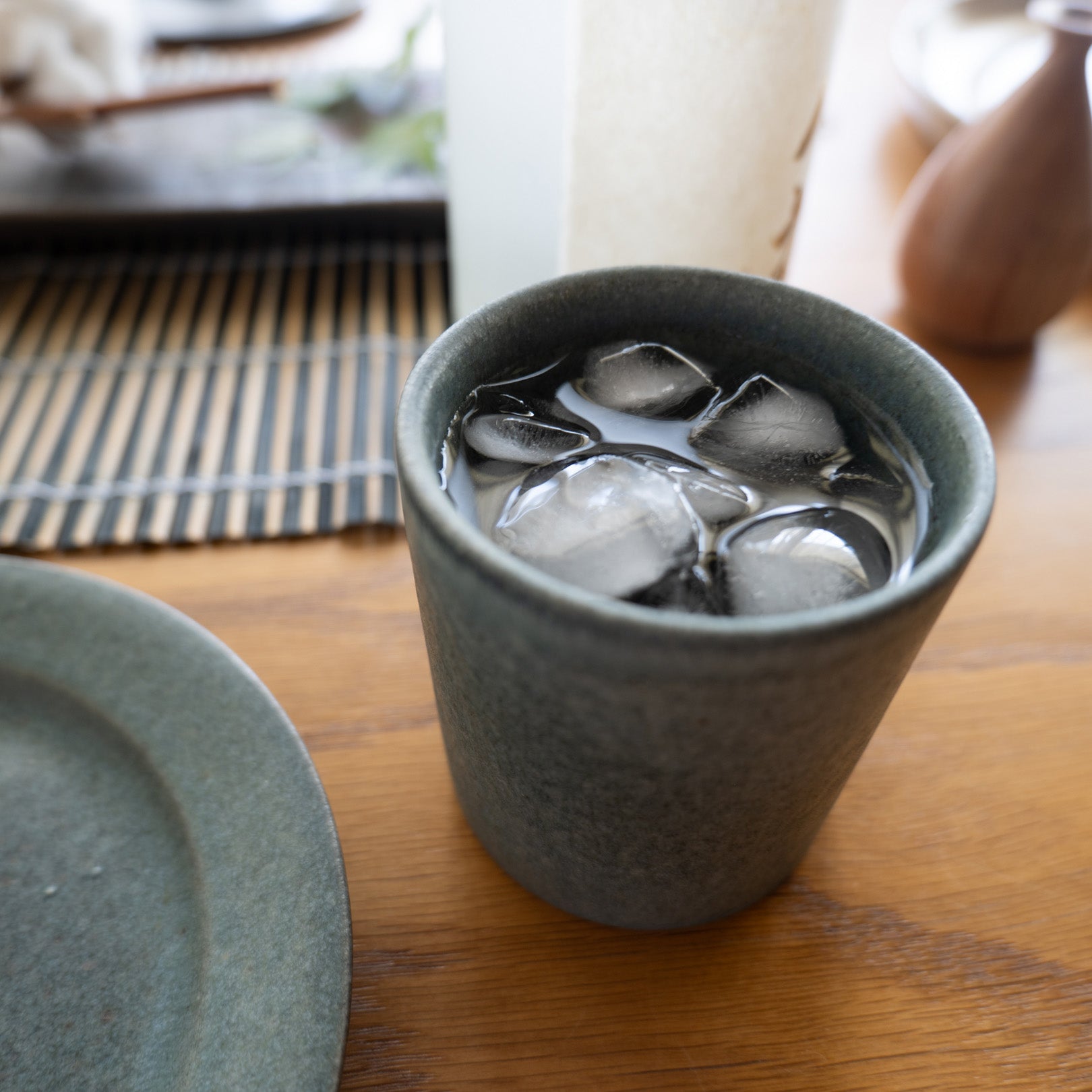 Rocks Glass-handmade Shigaraki Tableware / Cups & Teacups-TEIBAN WARE-Meizan Kiln