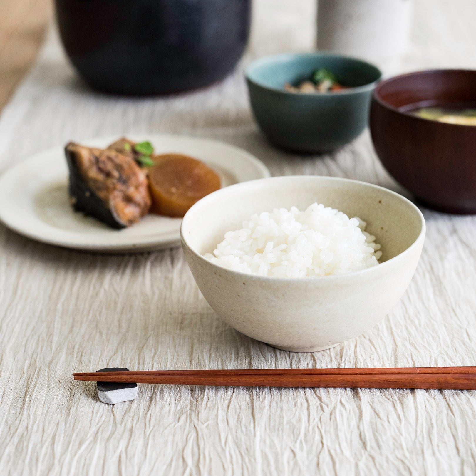 Rice Bowl-handmade Shigaraki Tableware / Bowls-TEIBAN WARE-Meizan Kiln