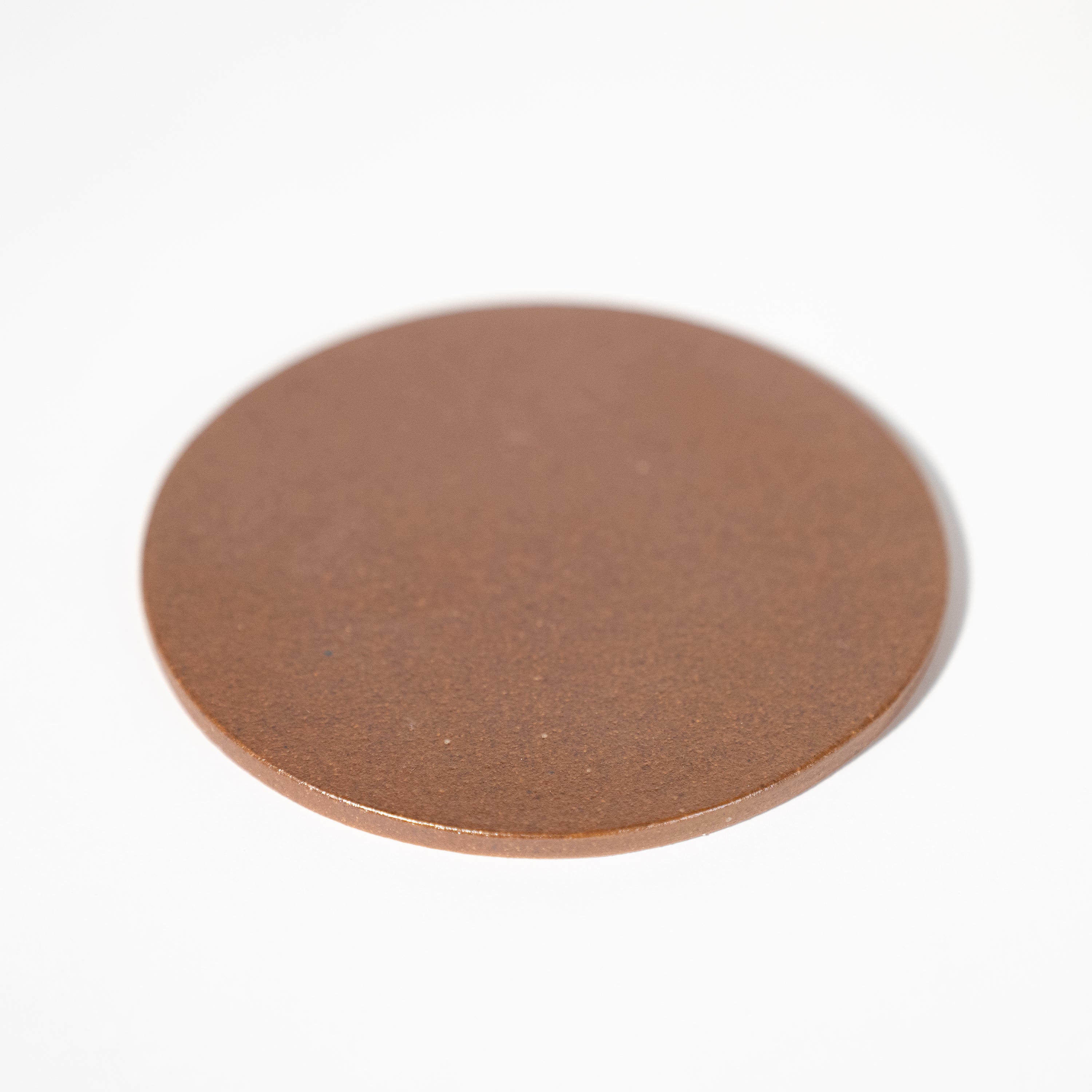 Handcrafted Shigaraki Simple Plate Small inBrown, , – Christmas, made in Japan