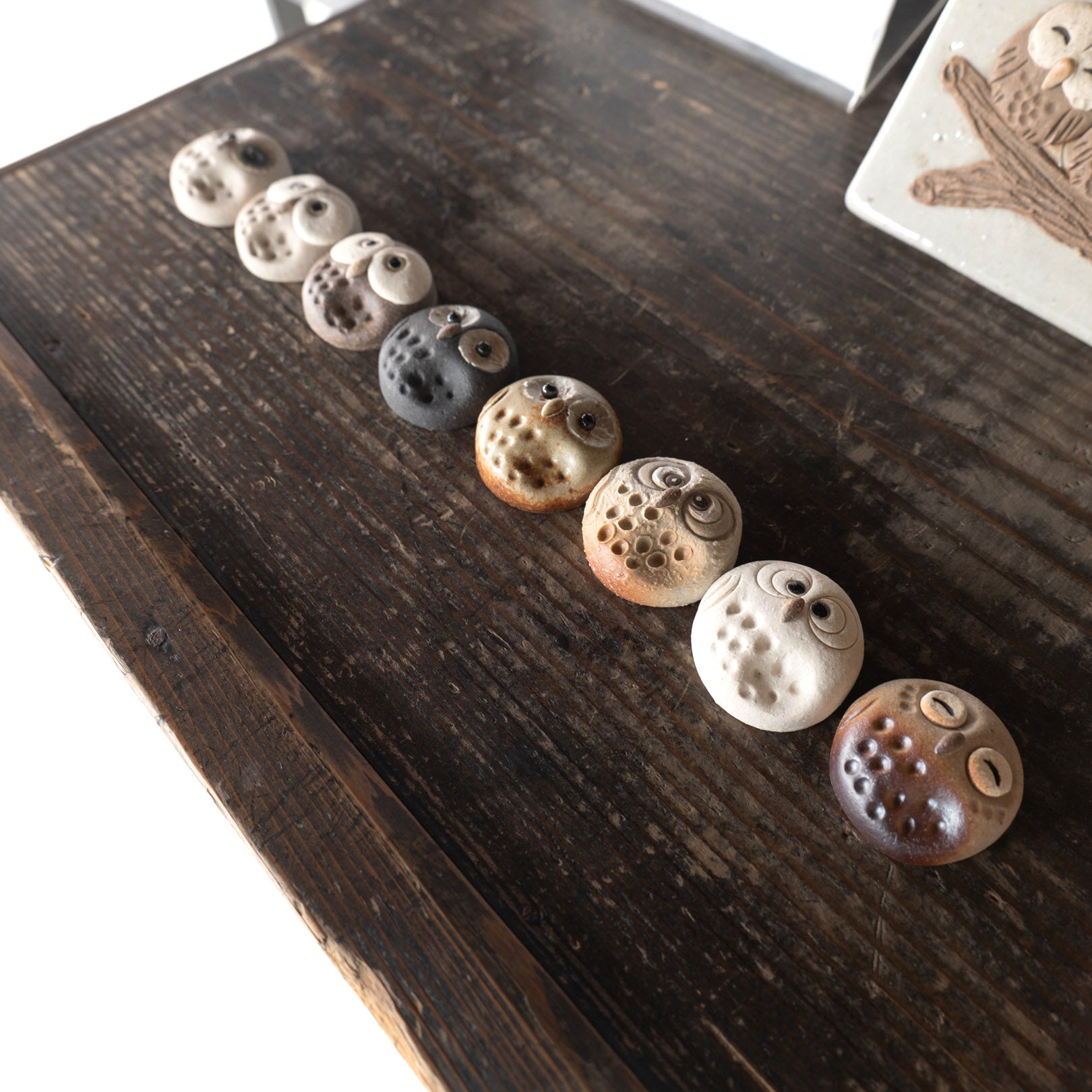 Handcrafted Shigaraki Small Owl Chopstick Rests inPerfectly Round Owl, , – hoccori, made in Japan