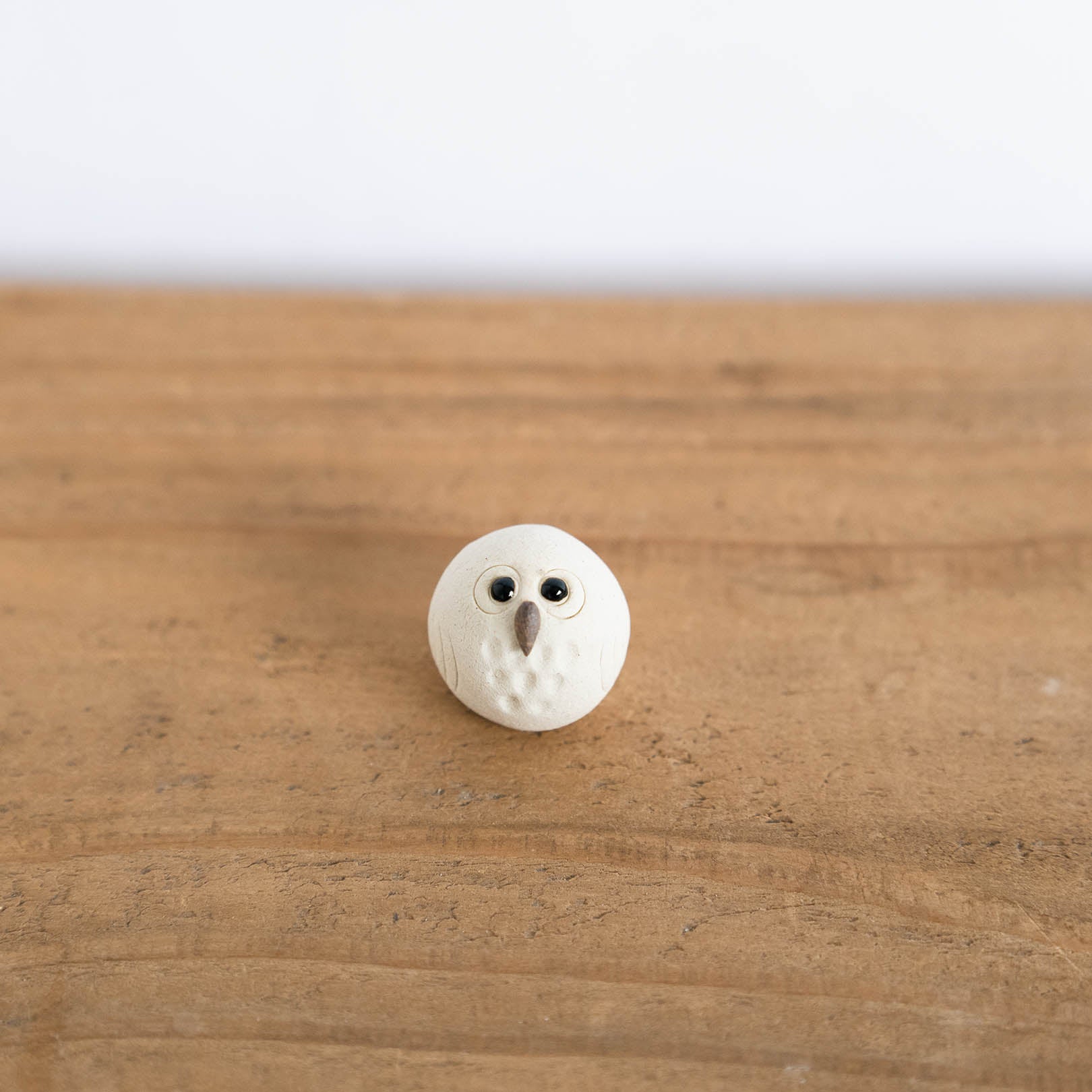 Handcrafted Shigaraki Small Owls S inPerfectly Round Owl, , – hoccori, made in Japan