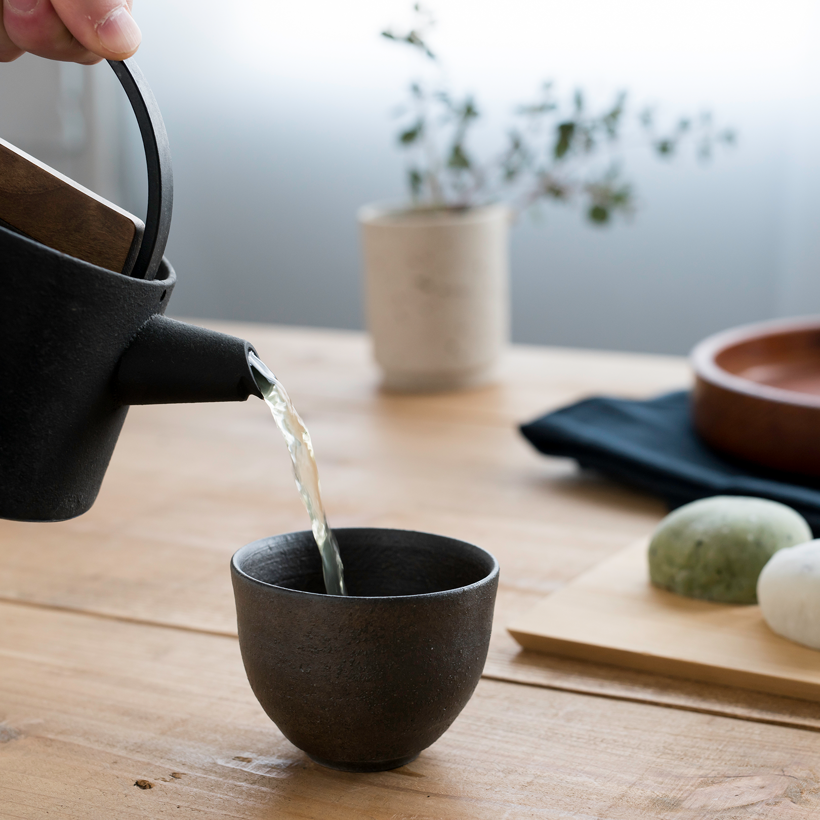 Tea Cup-handmade Shigaraki Tableware / Cups & Teacups-TEIBAN WARE-Meizan Kiln