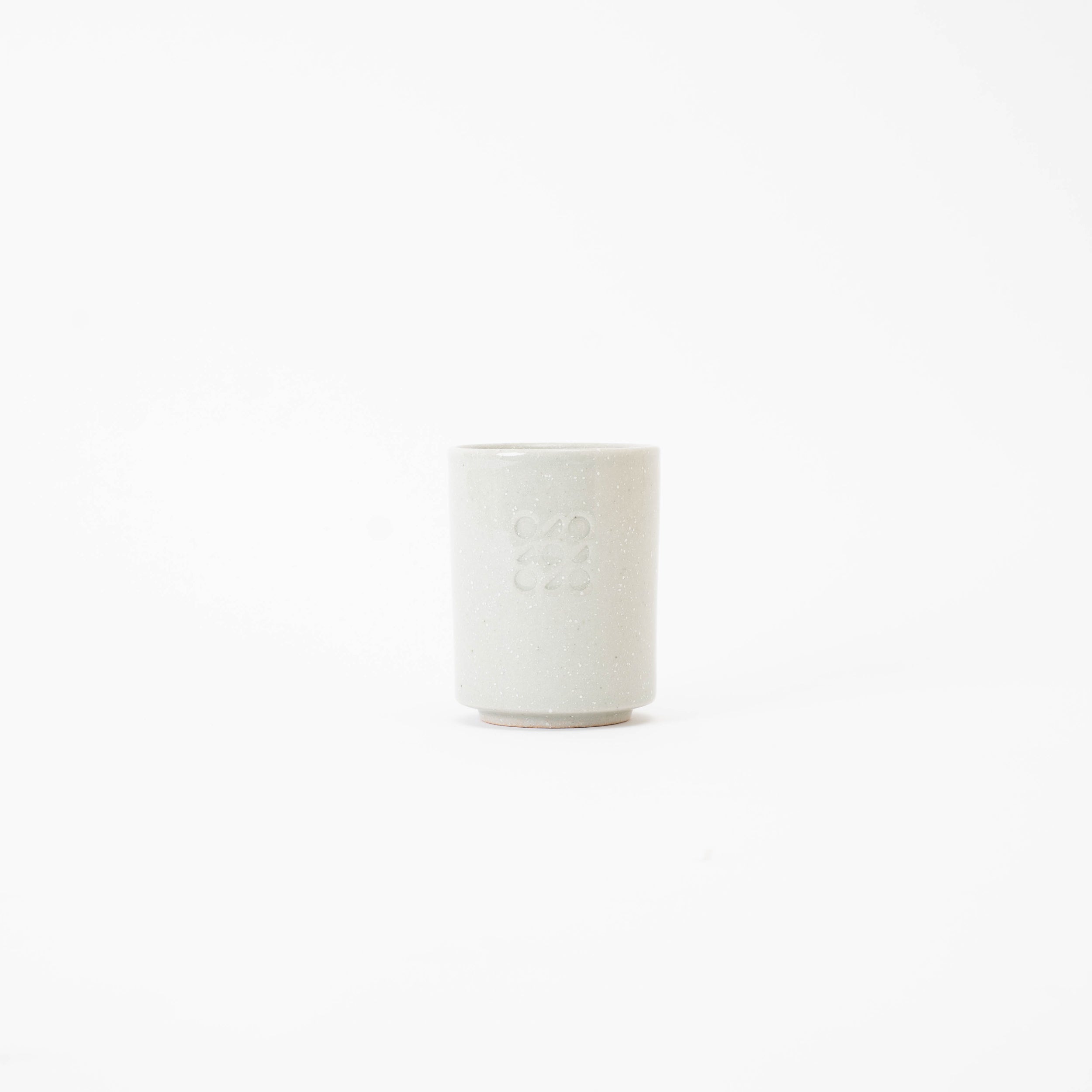 Handcrafted Shigaraki Tea Cup inMoon White, , – Hitotsuki, made in Japan