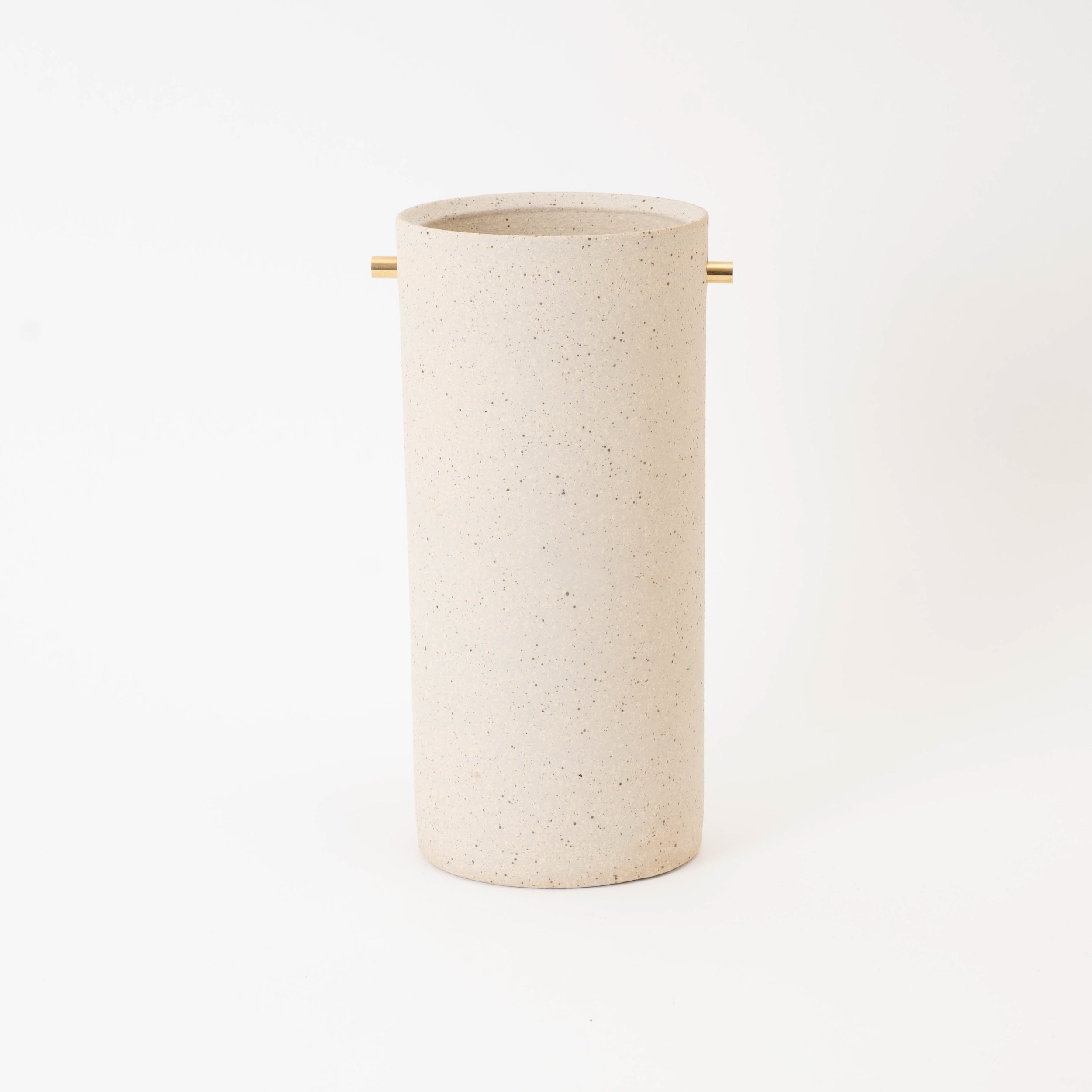Handcrafted Shigaraki TEOKE vase L inGranite, , – HIJICA, made in Japan