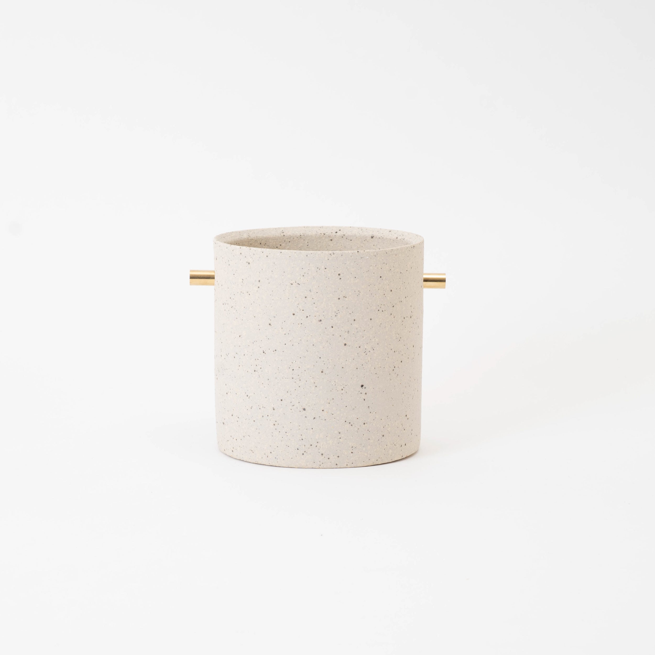 Handcrafted Shigaraki TEOKE vase S inGranite, , – HIJICA, made in Japan