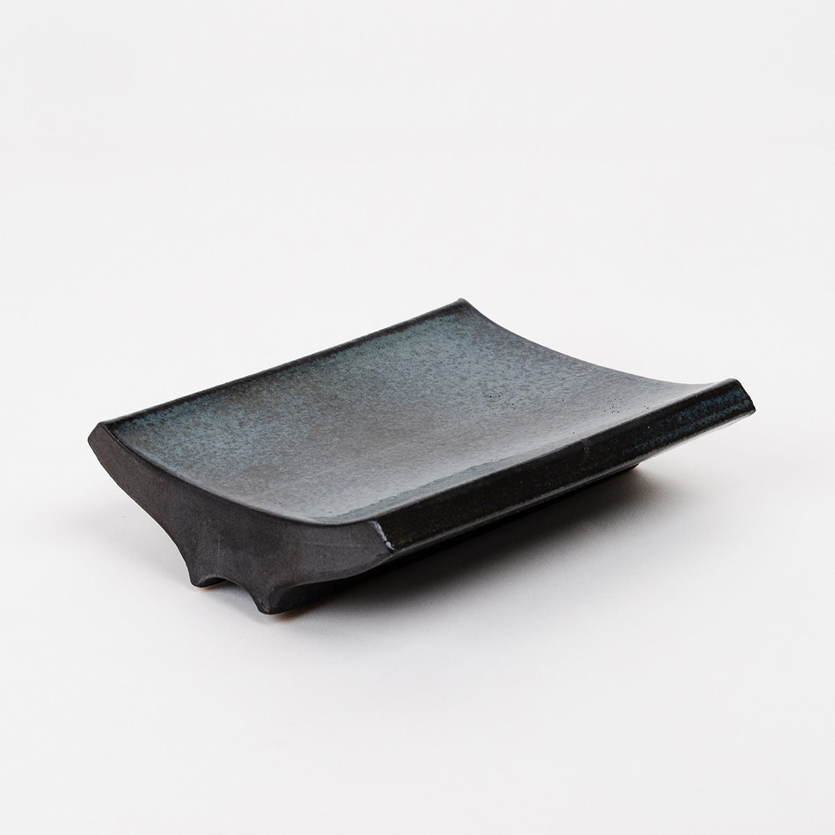 Arch Tray-handmade Shigaraki Homeware / Trays-HIJICA-Meizan Kiln