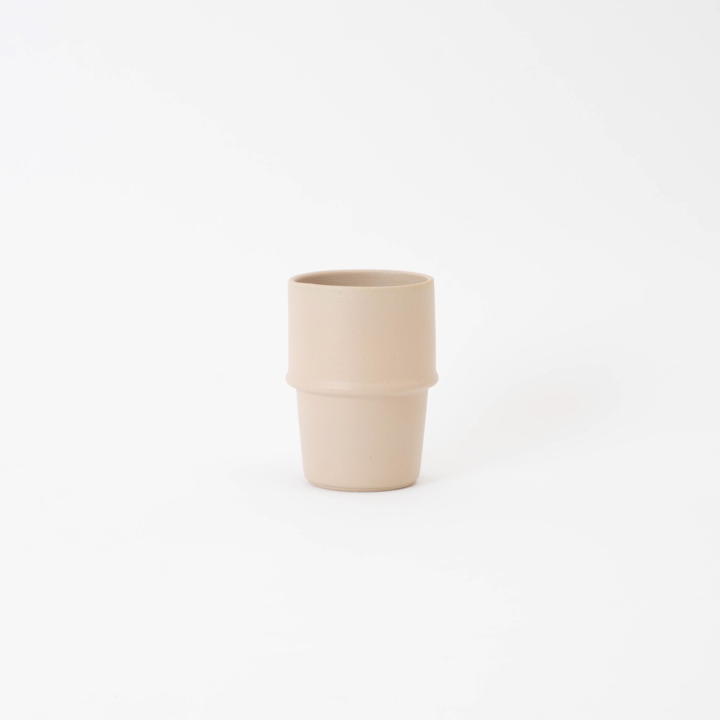 Handcrafted Shigaraki Tumbler 250ml inBeige, , – HIJICA, made in Japan
