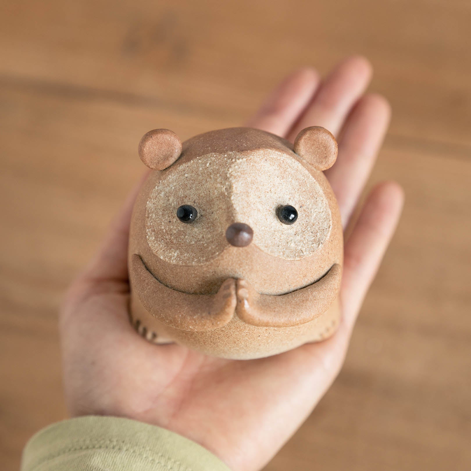 Handcrafted Shigaraki Wishing Tanuki inNo. 2, , – hoccori, made in Japan